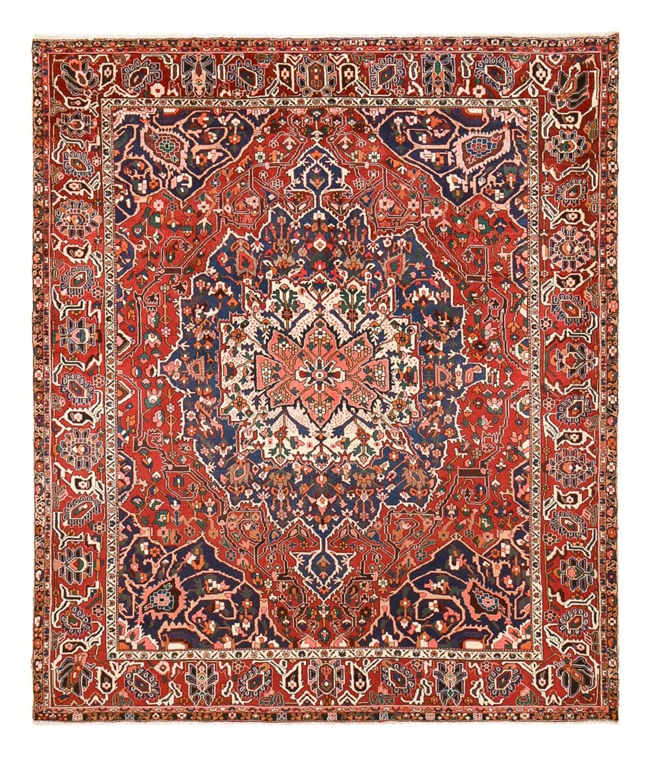 Alfombra persa - Nómada - 380 x 320 cm - rojo