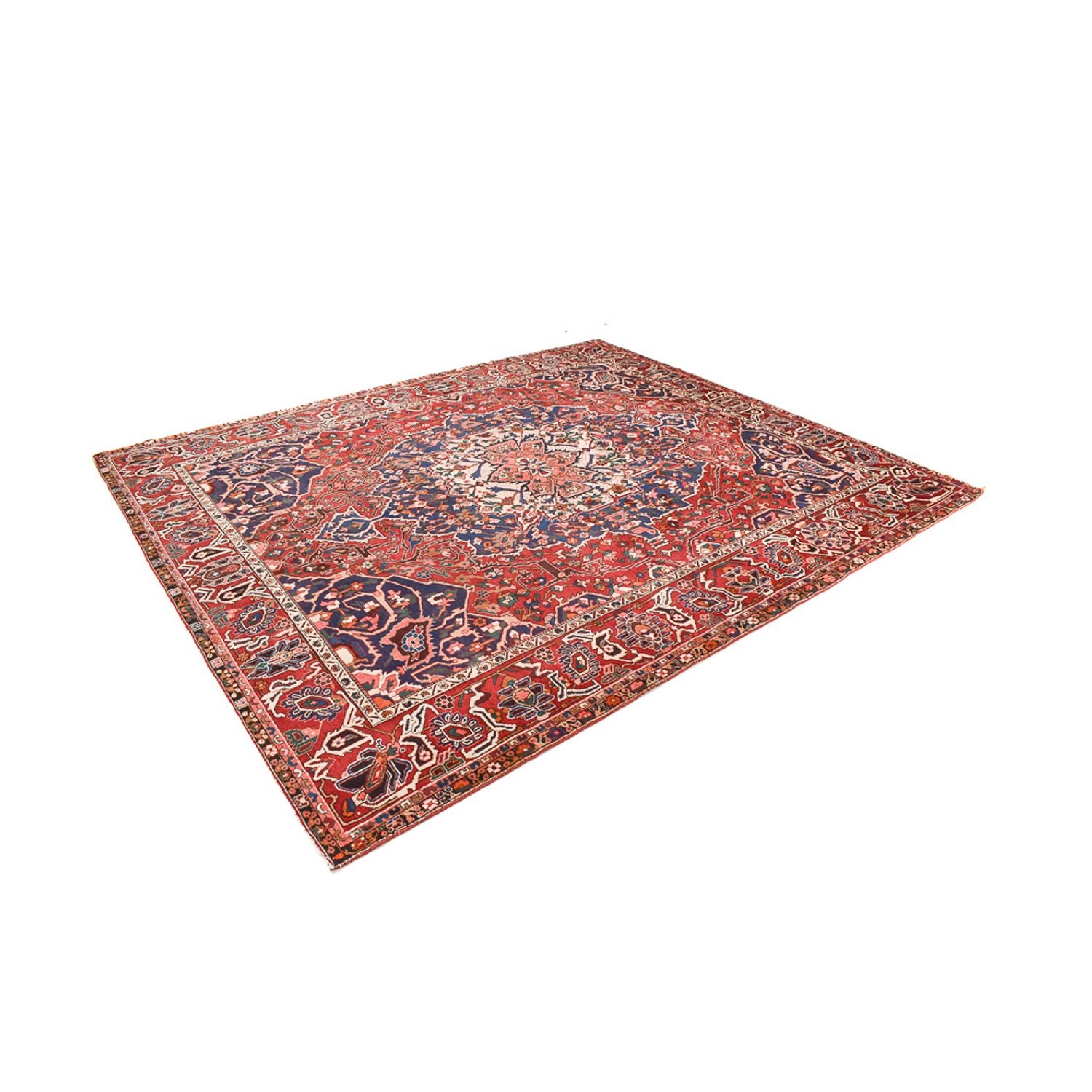 Alfombra persa - Nómada - 380 x 320 cm - rojo