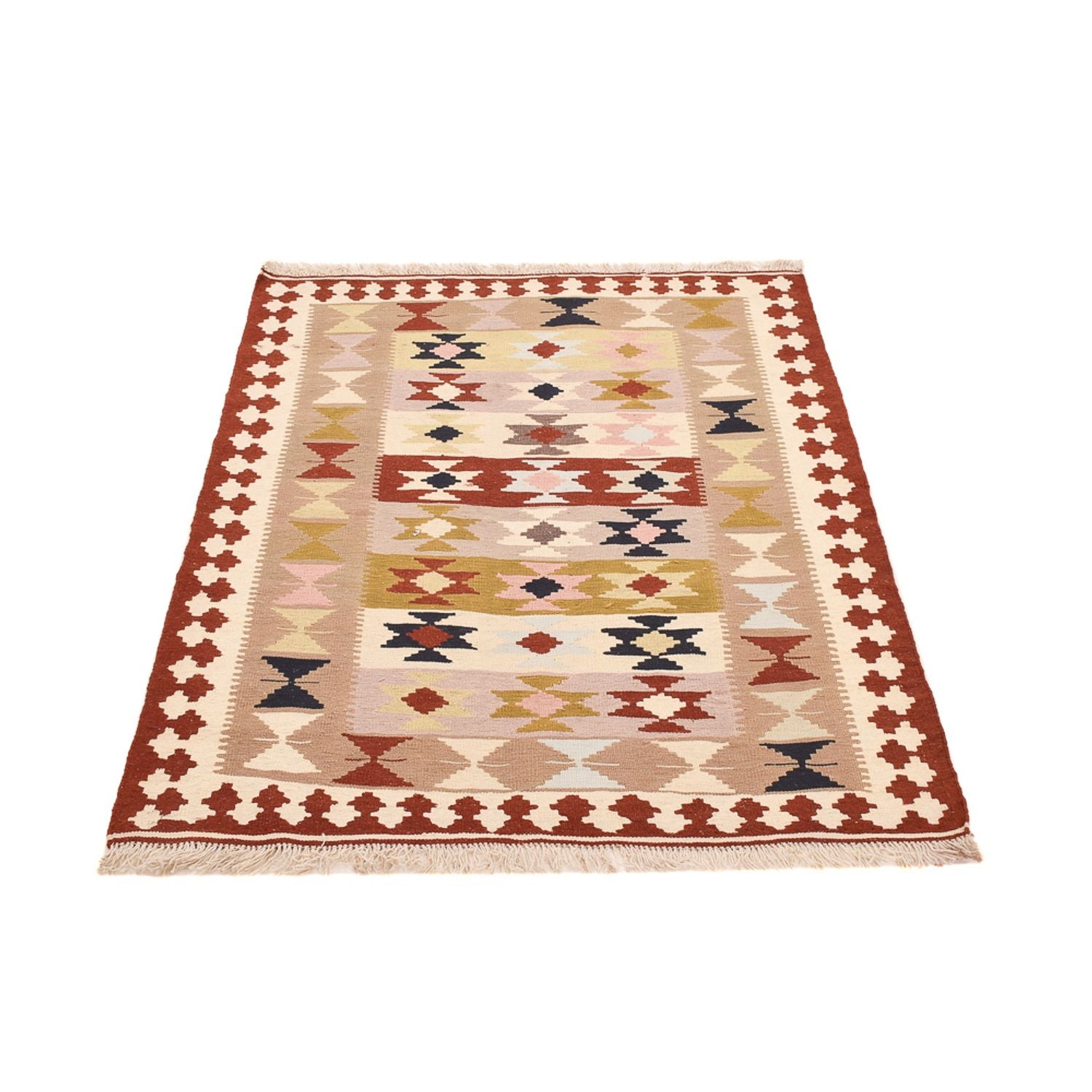 Alfombra Kelim - Oriental - 148 x 111 cm - multicolor