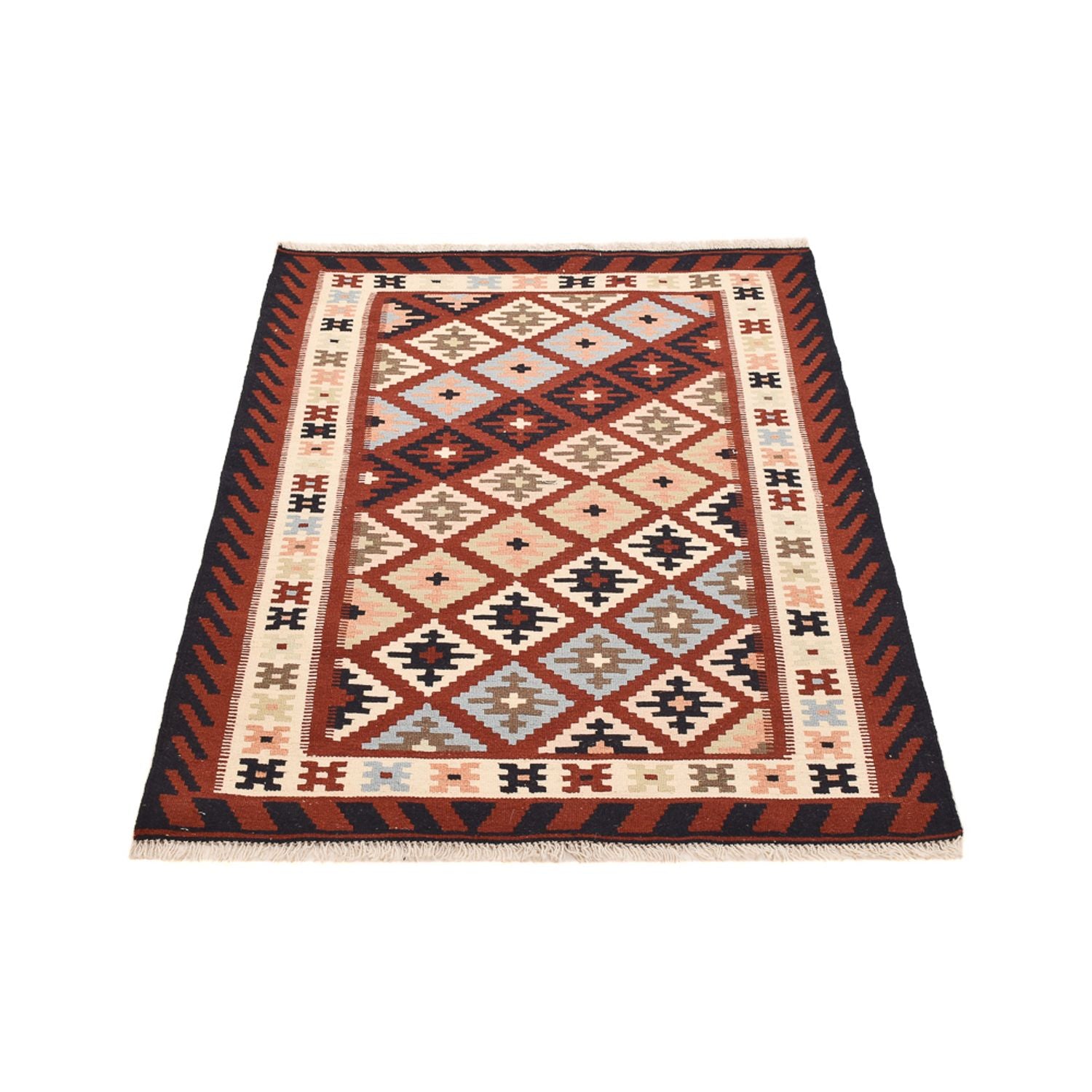 Alfombra Kelim - Oriental - 146 x 102 cm - multicolor