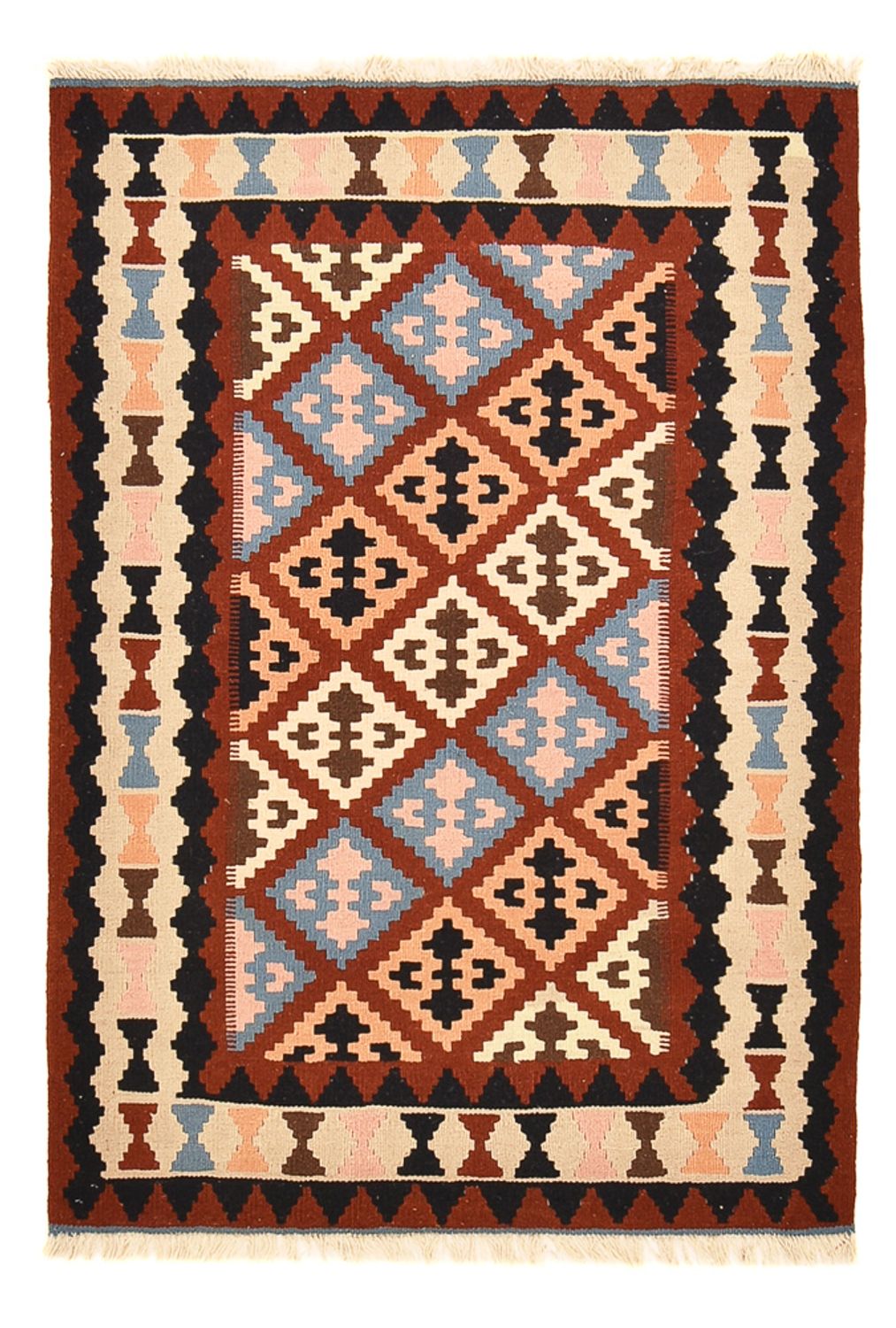 Alfombra Kelim - Oriental - 146 x 100 cm - multicolor