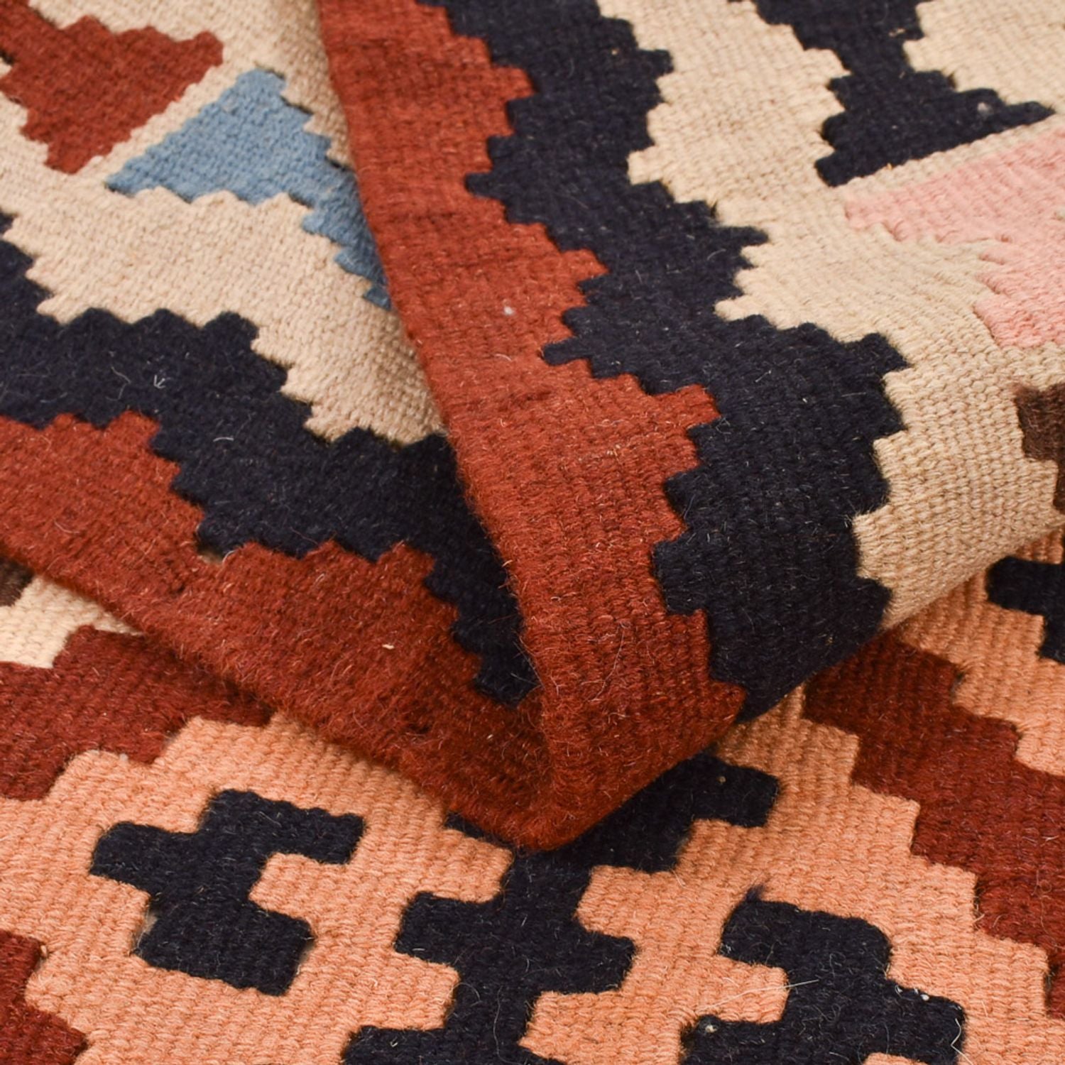 Alfombra Kelim - Oriental - 146 x 100 cm - multicolor