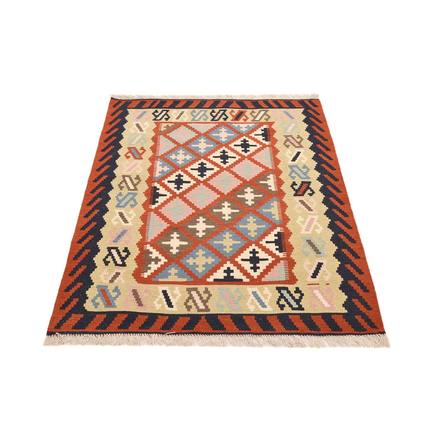Alfombra Kelim - Oriental - 140 x 104 cm - multicolor