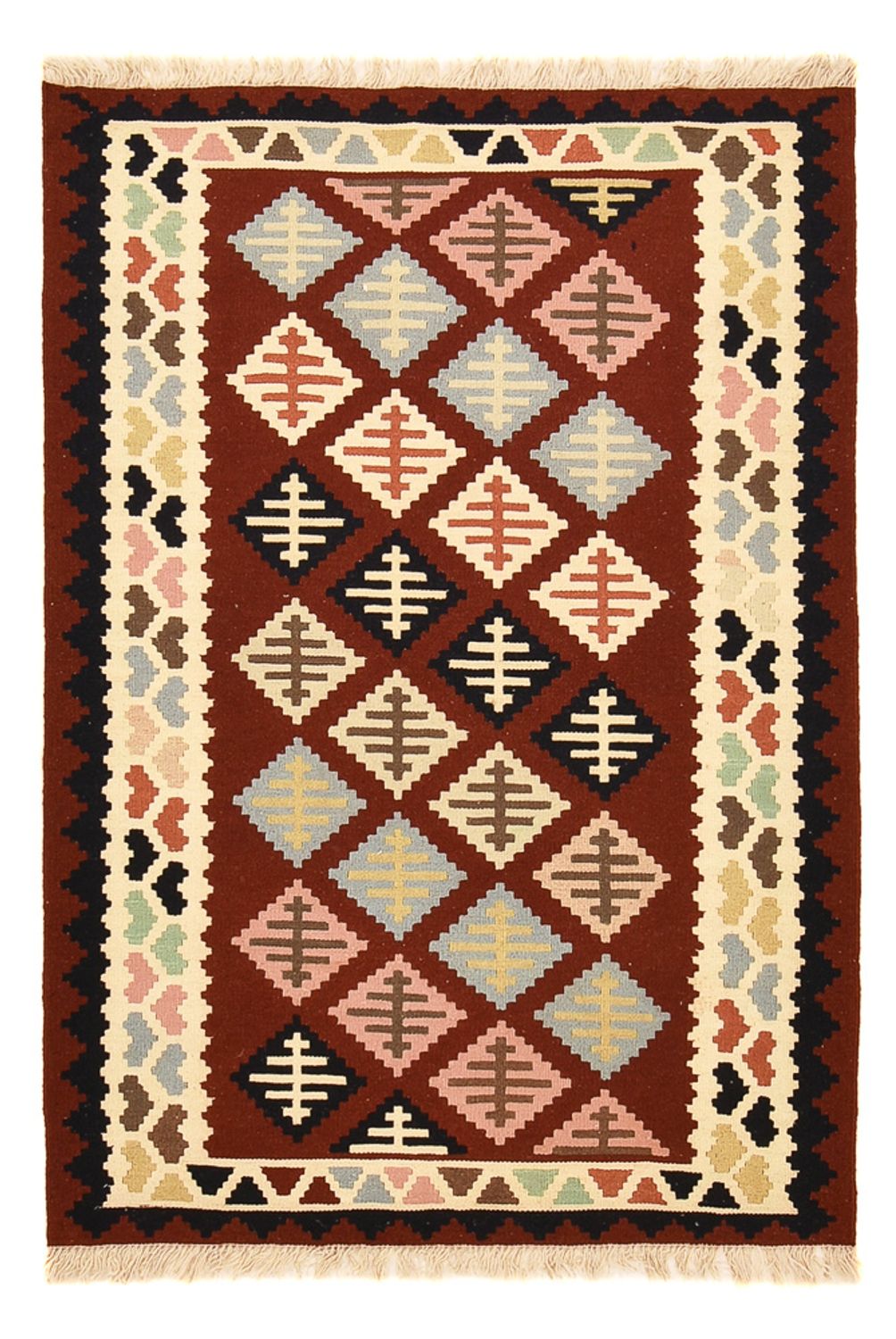 Alfombra Kelim - Oriental - 147 x 103 cm - multicolor