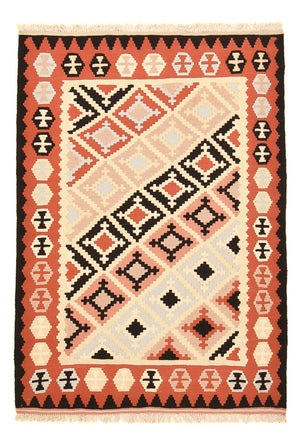 Alfombra Kelim - Oriental - 145 x 102 cm - multicolor