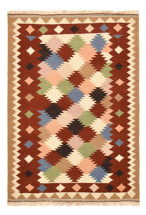 Alfombra Kelim - Oriental - 150 x 102 cm - multicolor