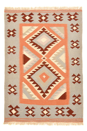 Alfombra Kelim - Oriental - 150 x 105 cm - multicolor