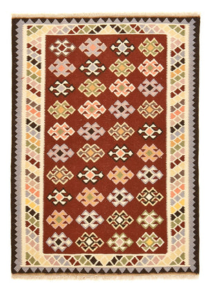Alfombra Kelim - Oriental - 145 x 106 cm - multicolor