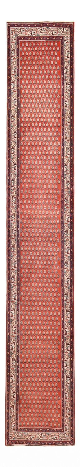Alfombra de pasillo Alfombra persa - Mir - 462 x 77 cm - óxido