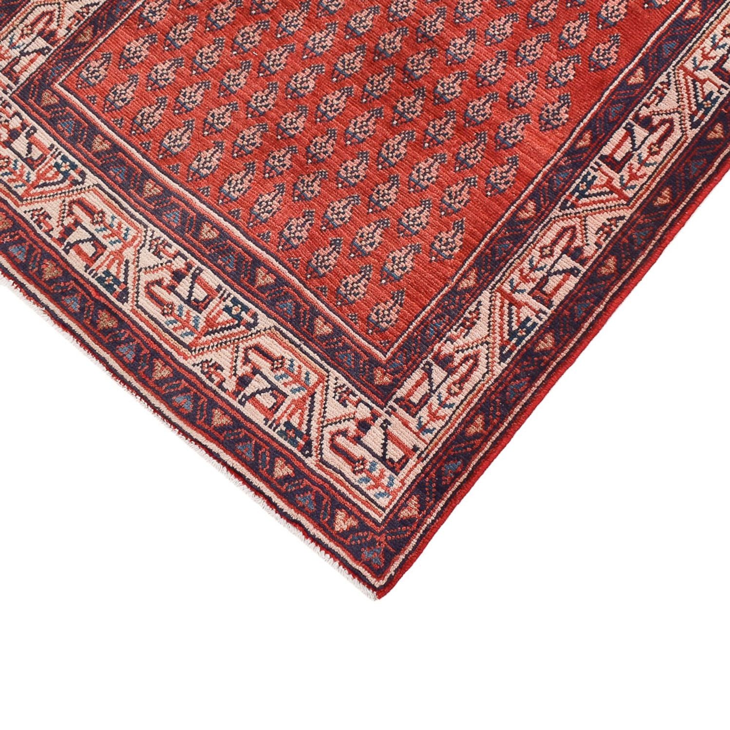 Alfombra de pasillo Alfombra persa - Mir - 462 x 77 cm - óxido