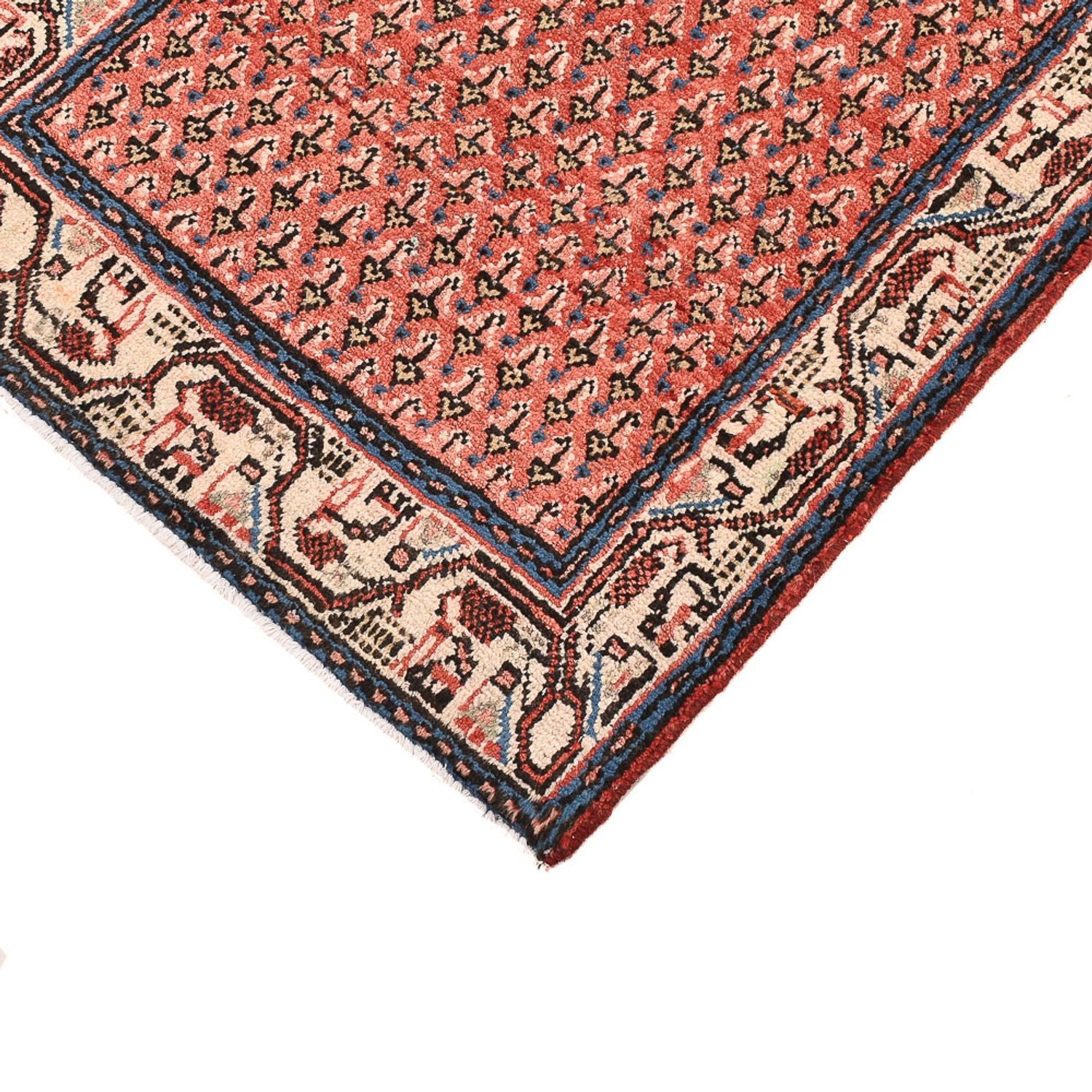 Alfombra persa - Mir - 121 x 65 cm - óxido