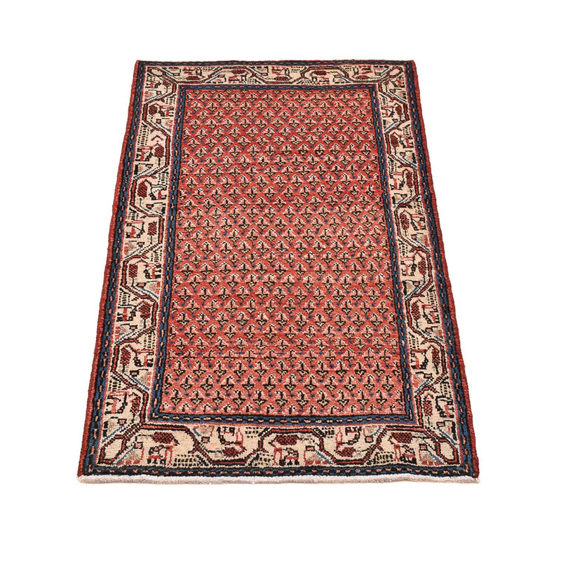 Alfombra persa - Mir - 121 x 65 cm - óxido