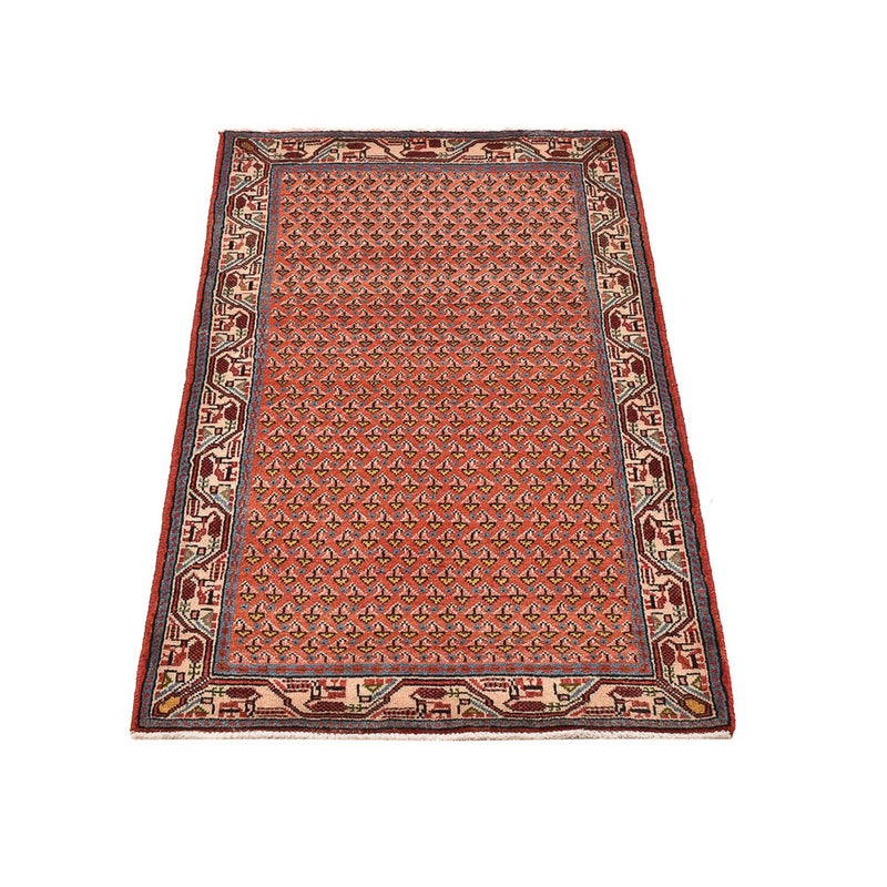 Alfombra persa - Mir - 125 x 66 cm - óxido
