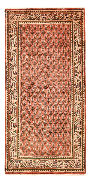 Alfombra persa - Mir - 130 x 61 cm - óxido