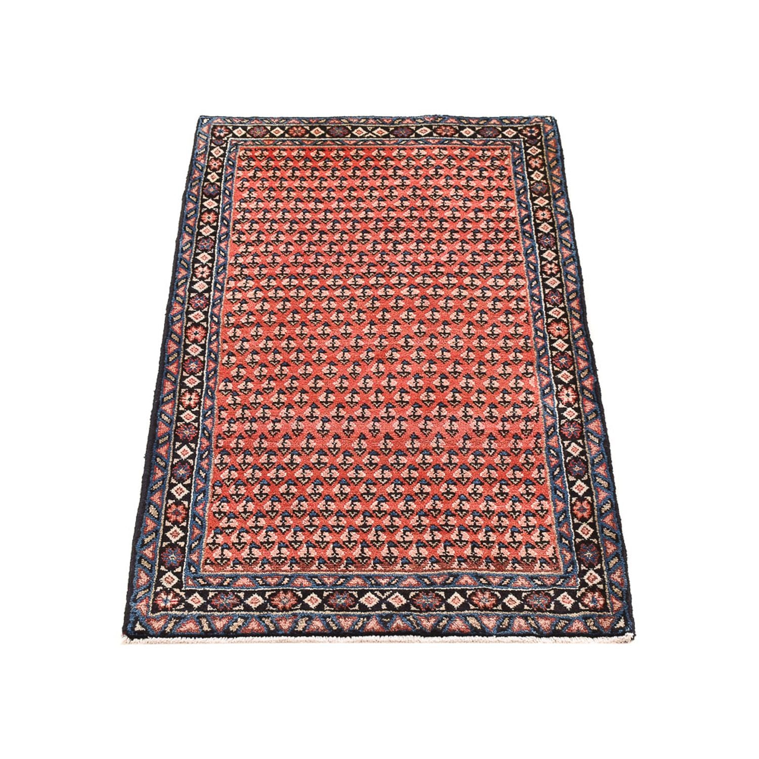 Alfombra persa - Mir - 120 x 64 cm - óxido