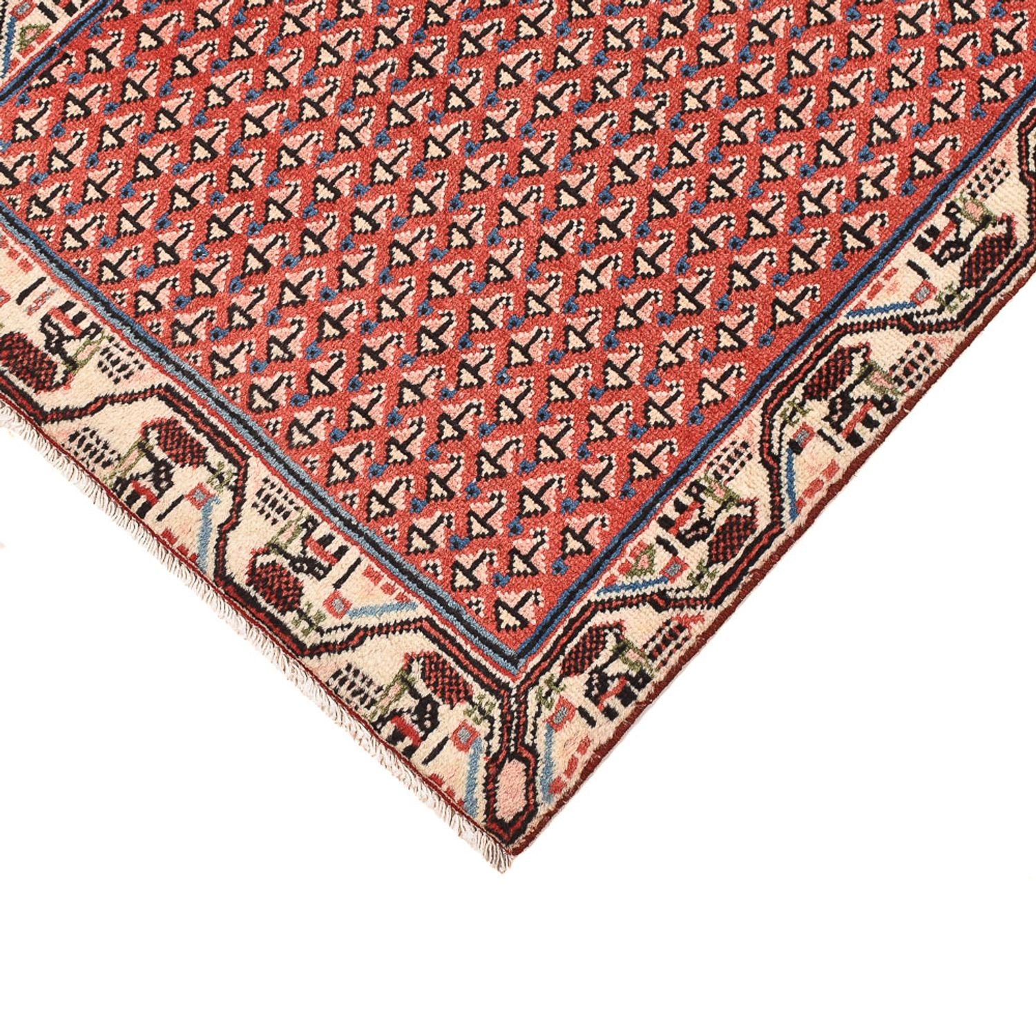 Alfombra persa - Mir - 117 x 62 cm - óxido