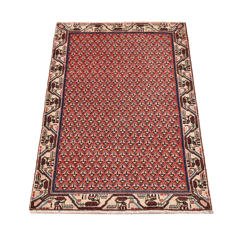 Alfombra persa - Mir - 117 x 62 cm - óxido
