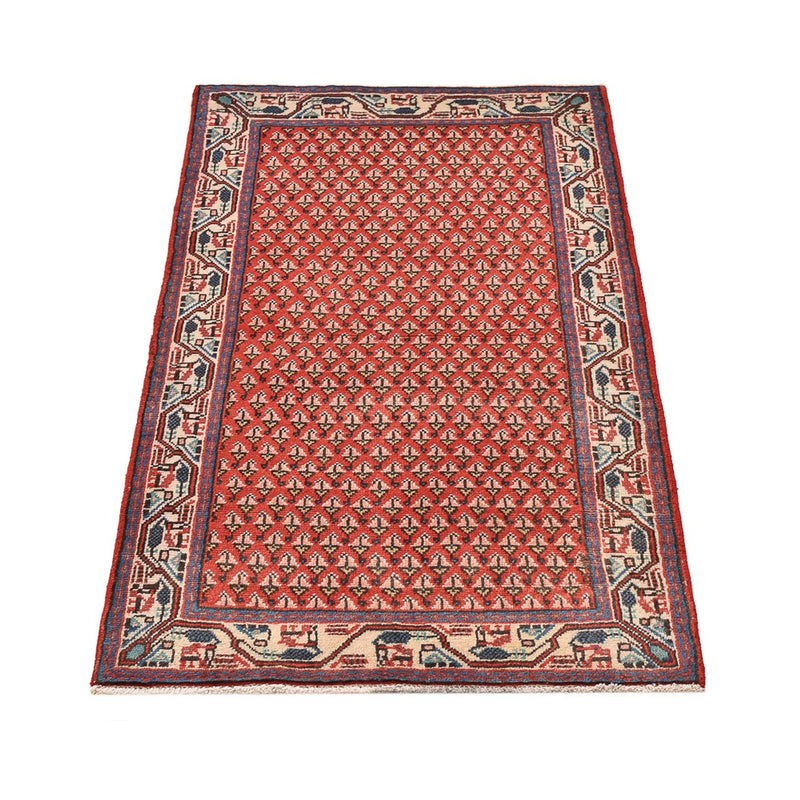 Alfombra persa - Mir - 125 x 66 cm - óxido