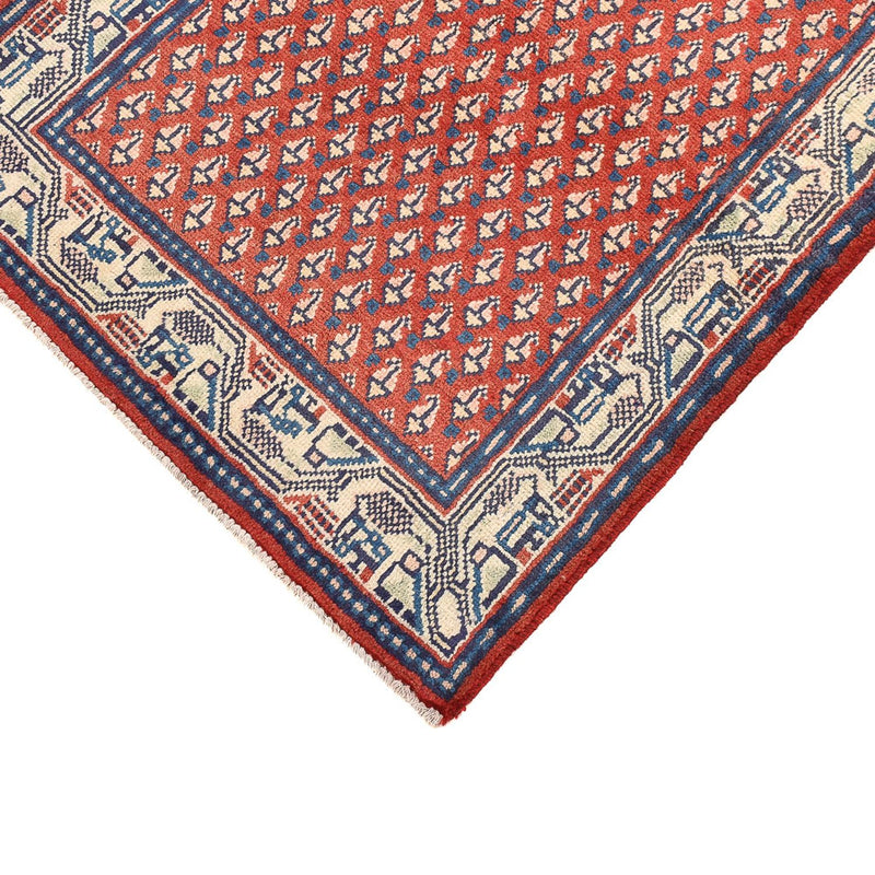 Alfombra de pasillo Alfombra persa - Mir - 126 x 57 cm - rojo