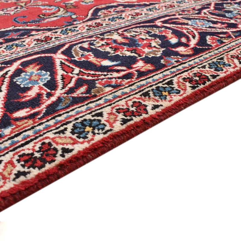 Alfombra persa - Keshan - 253 x 144 cm - rojo