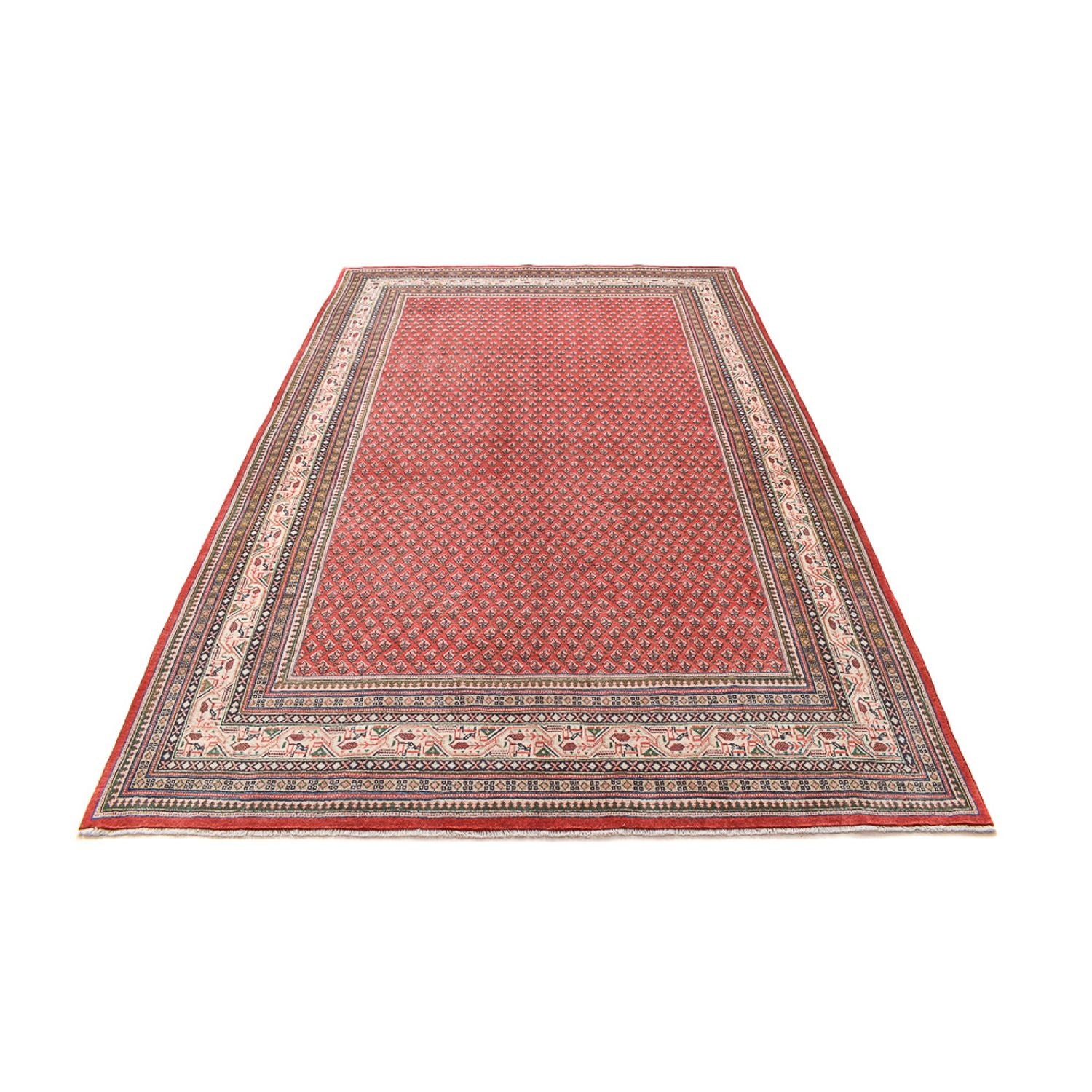 Alfombra persa - Mir - 320 x 214 cm - rojo