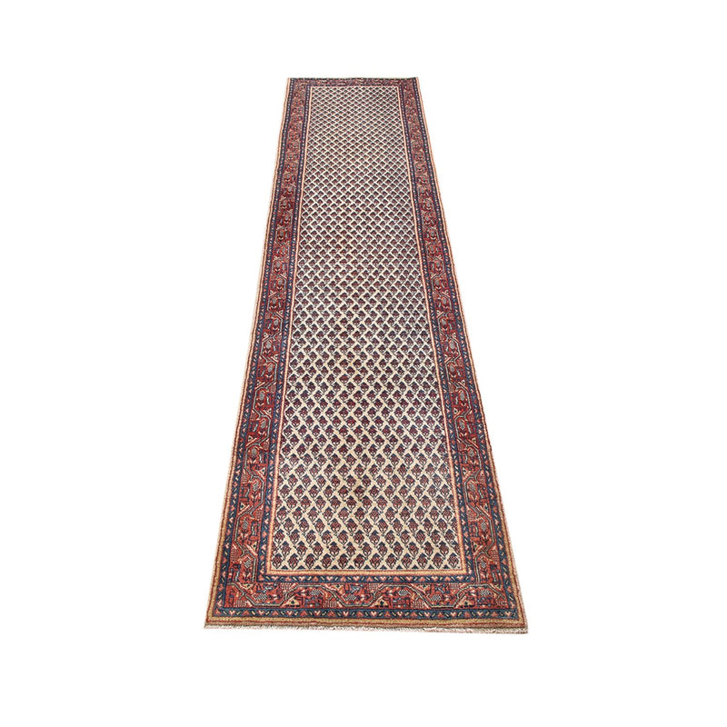 Alfombra de pasillo Alfombra persa - Mir - 304 x 67 cm - taupe