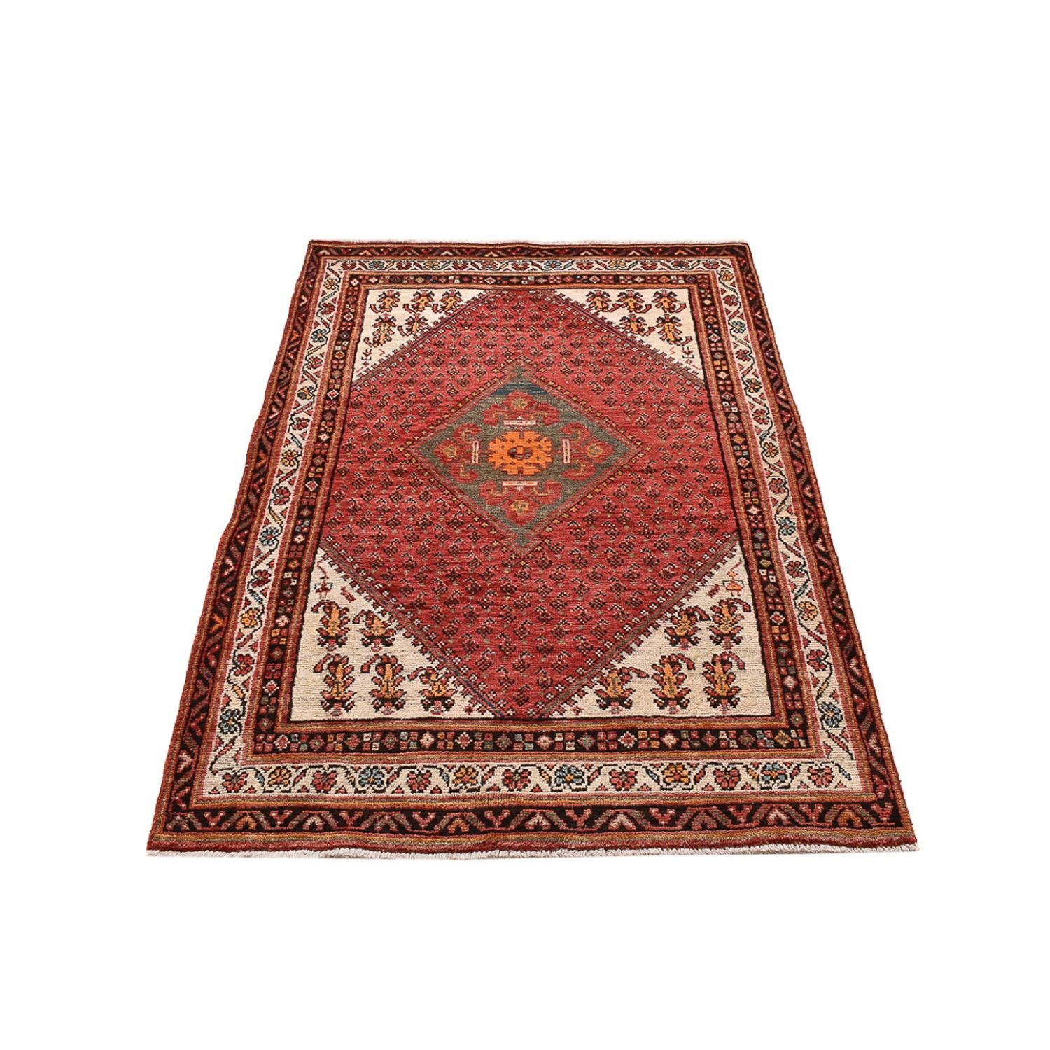 Alfombra persa - Mir - 170 x 108 cm - rojo