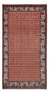 Alfombra persa - Mir - 135 x 71 cm - rojo claro