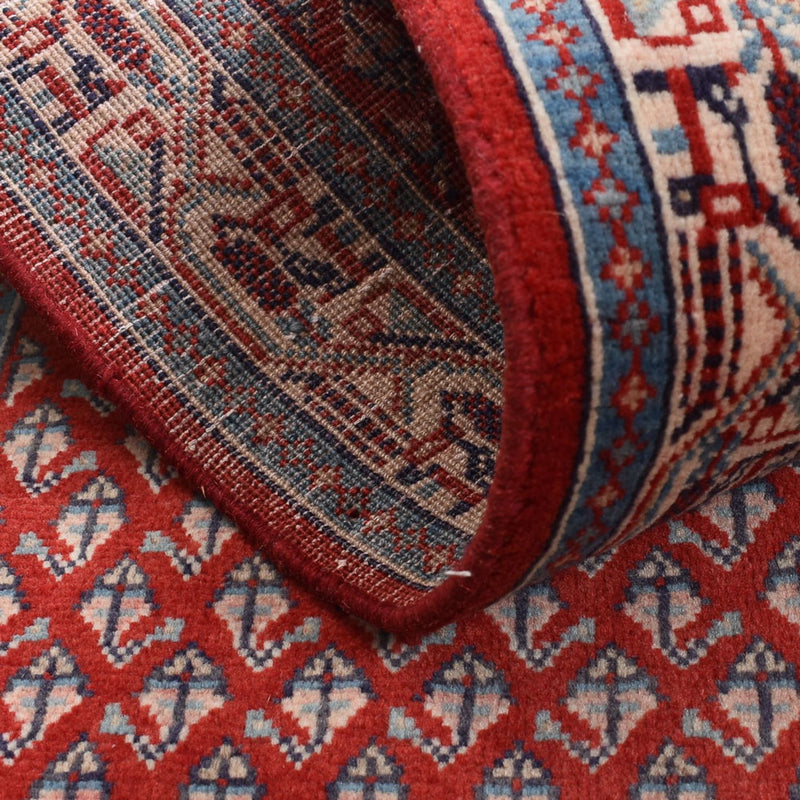Alfombra persa - Mir - 135 x 66 cm - rojo oscuro