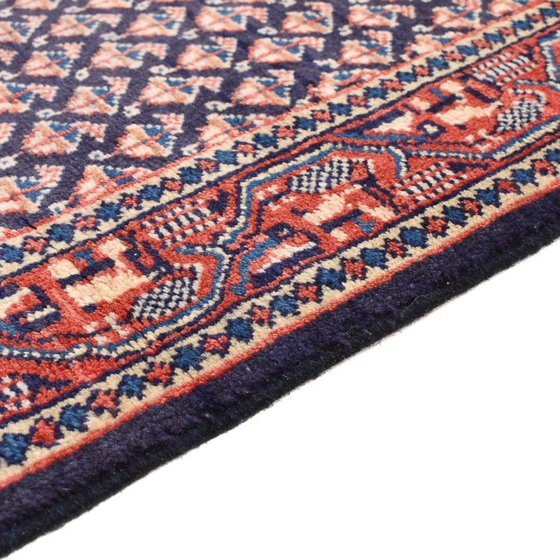 Alfombra persa - Mir - 129 x 63 cm - rojo oscuro