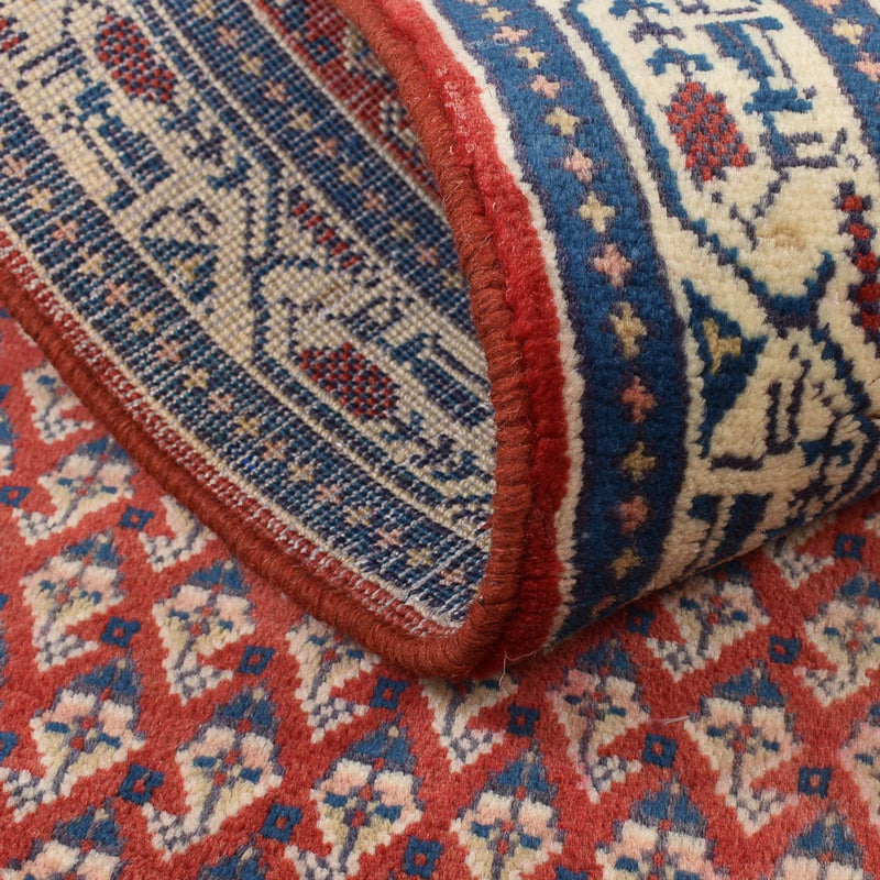 Alfombra persa - Mir - 134 x 68 cm - rojo claro