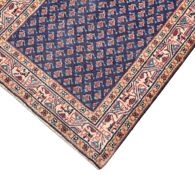 Alfombra persa - Mir - 130 x 65 cm - púrpura