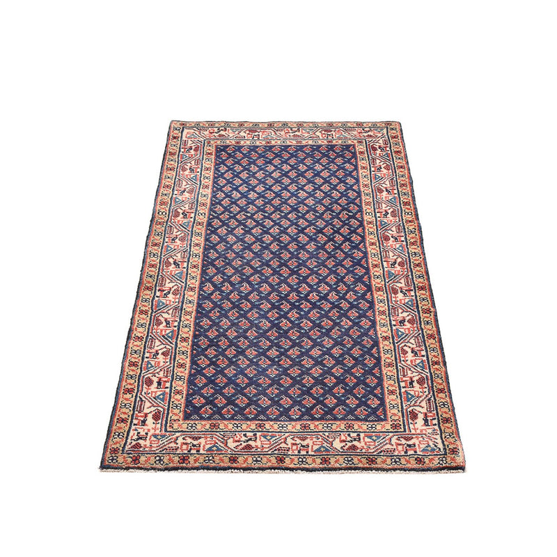 Alfombra persa - Mir - 130 x 65 cm - púrpura