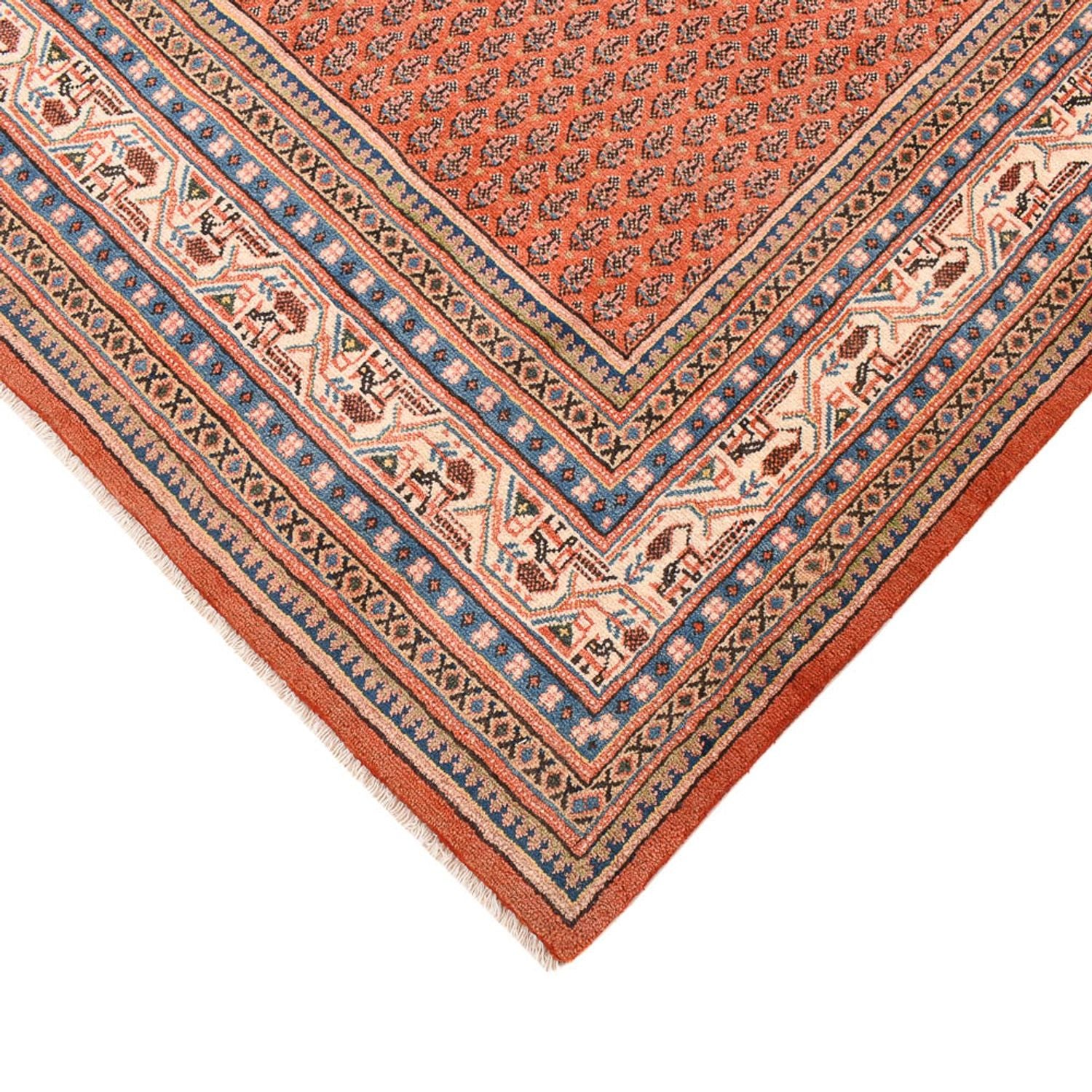Alfombra persa - Mir - 256 x 220 cm - óxido