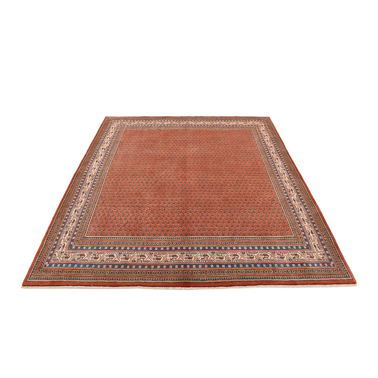 Alfombra persa - Mir - 256 x 220 cm - óxido
