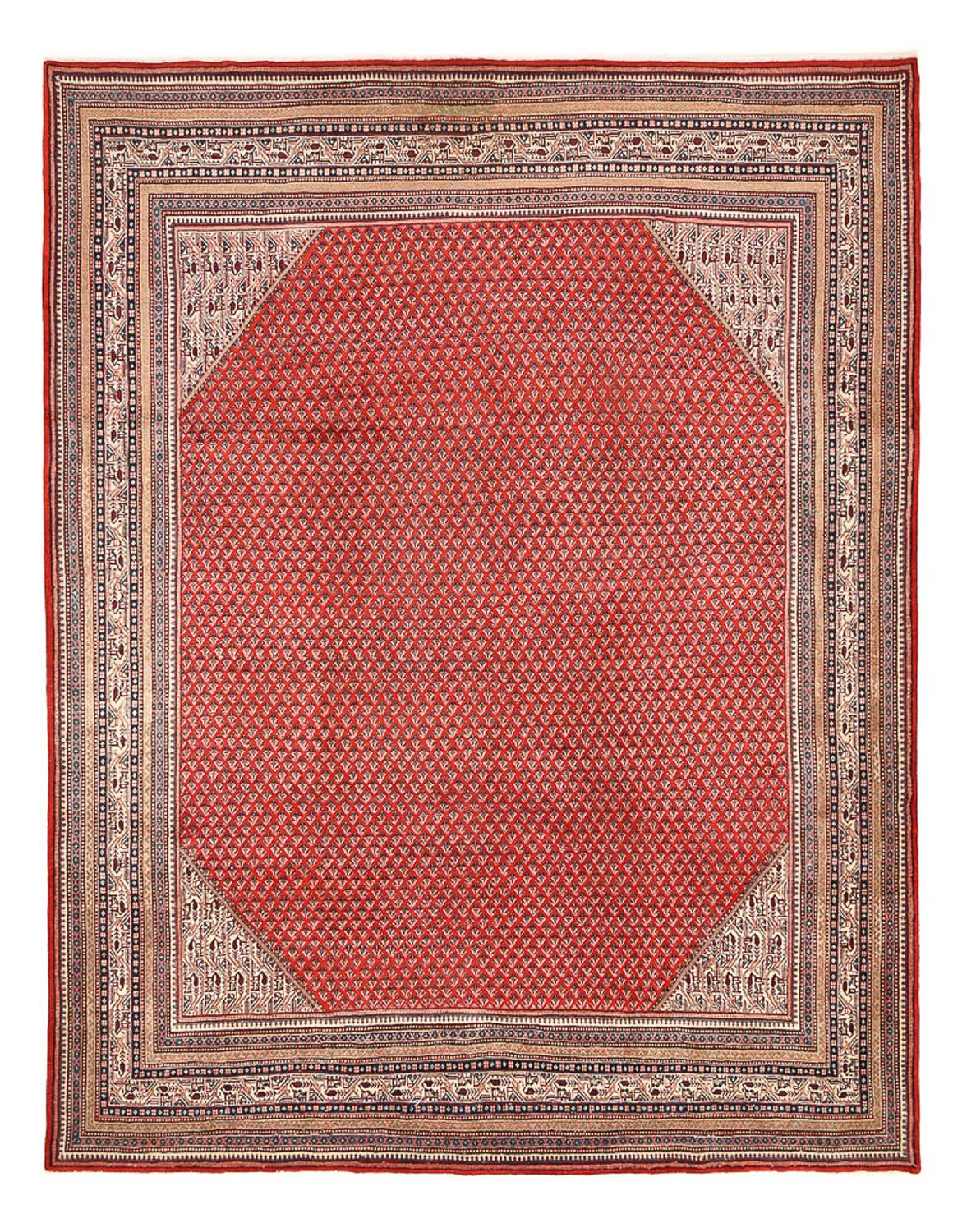 Alfombra persa - Mir - 360 x 273 cm - rojo