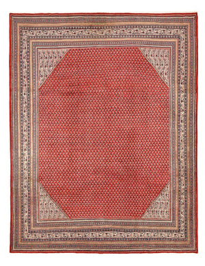 Alfombra persa - Mir - 360 x 273 cm - rojo