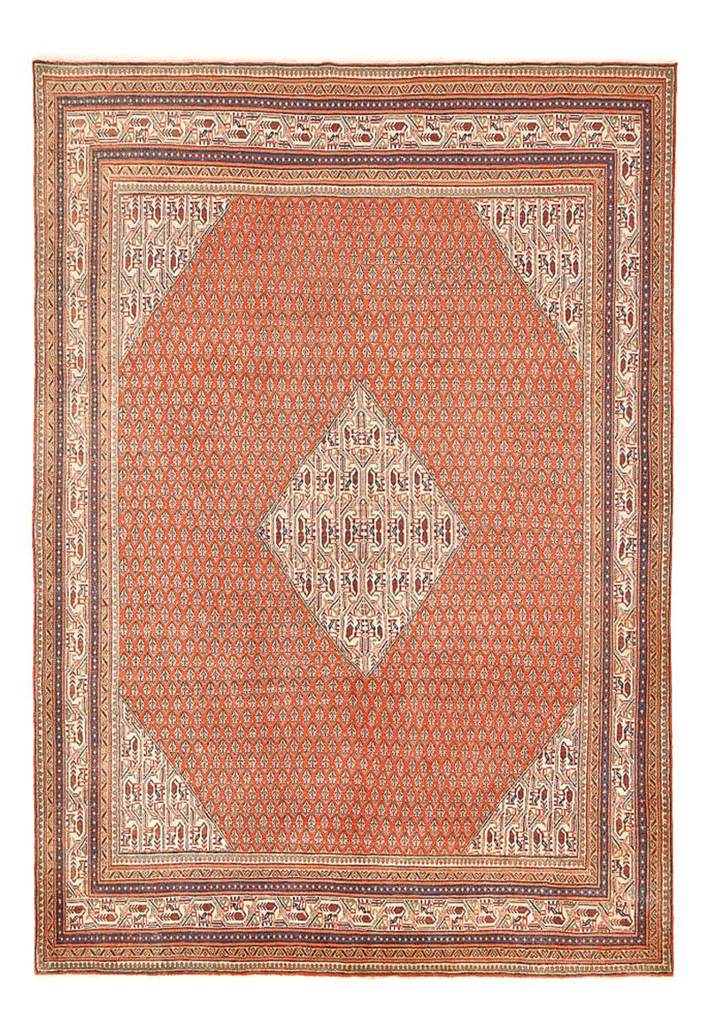 Alfombra persa - Mir - 307 x 210 cm - rojo claro