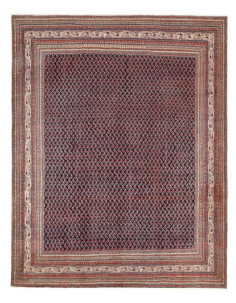 Alfombra persa - Mir - 320 x 247 cm - rojo oscuro