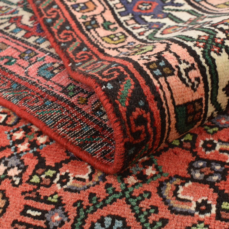 Alfombra persa - Mir - 196 x 138 cm - rojo claro