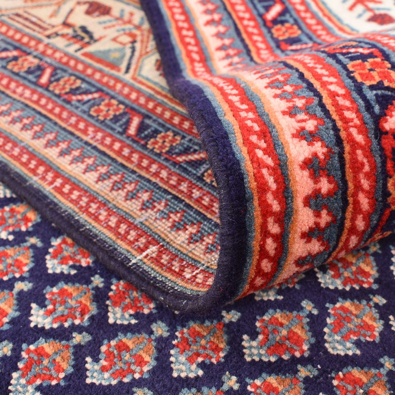 Alfombra persa - Mir - 295 x 188 cm - rojo oscuro