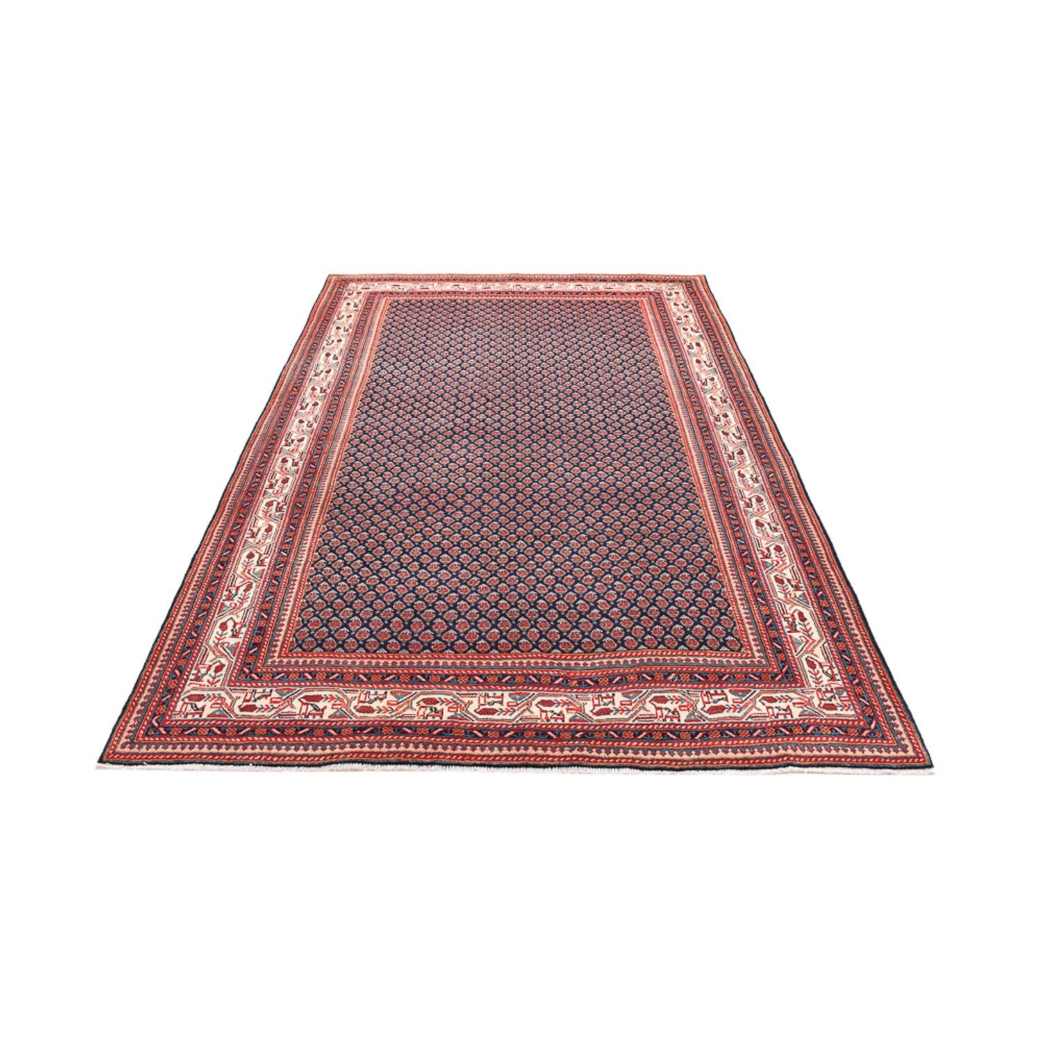 Alfombra persa - Mir - 295 x 188 cm - rojo oscuro
