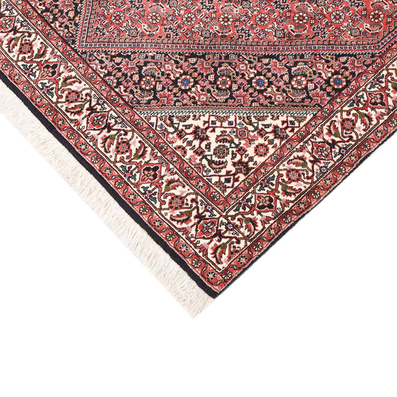 Alfombra persa - Bidjar - 156 x 110 cm - rojo claro