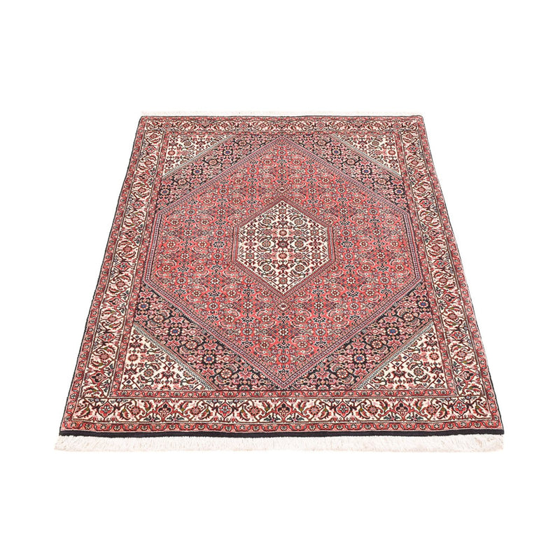 Alfombra persa - Bidjar - 156 x 110 cm - rojo claro