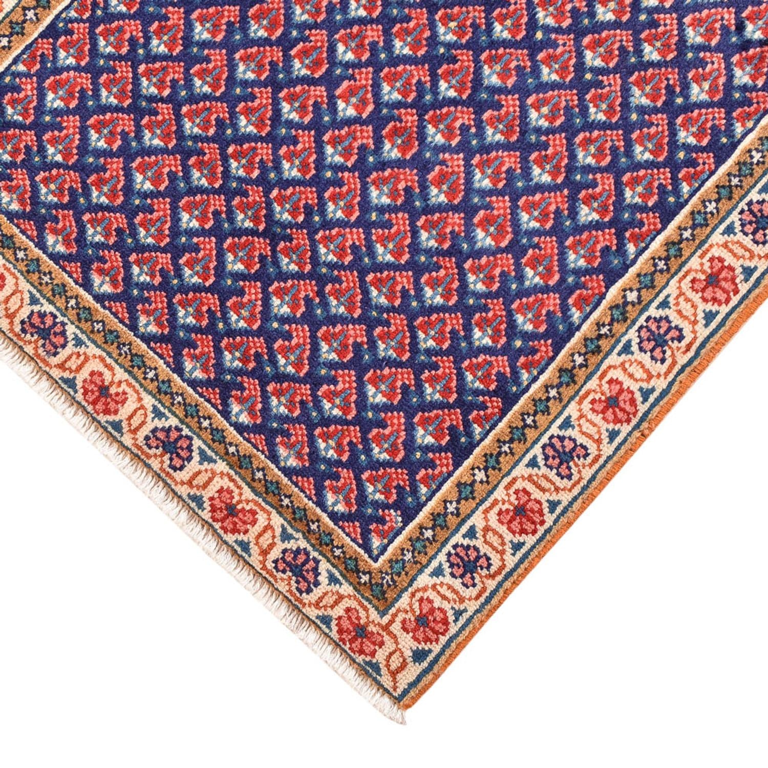 Alfombra de pasillo Alfombra persa - Mir - 202 x 60 cm - terracota