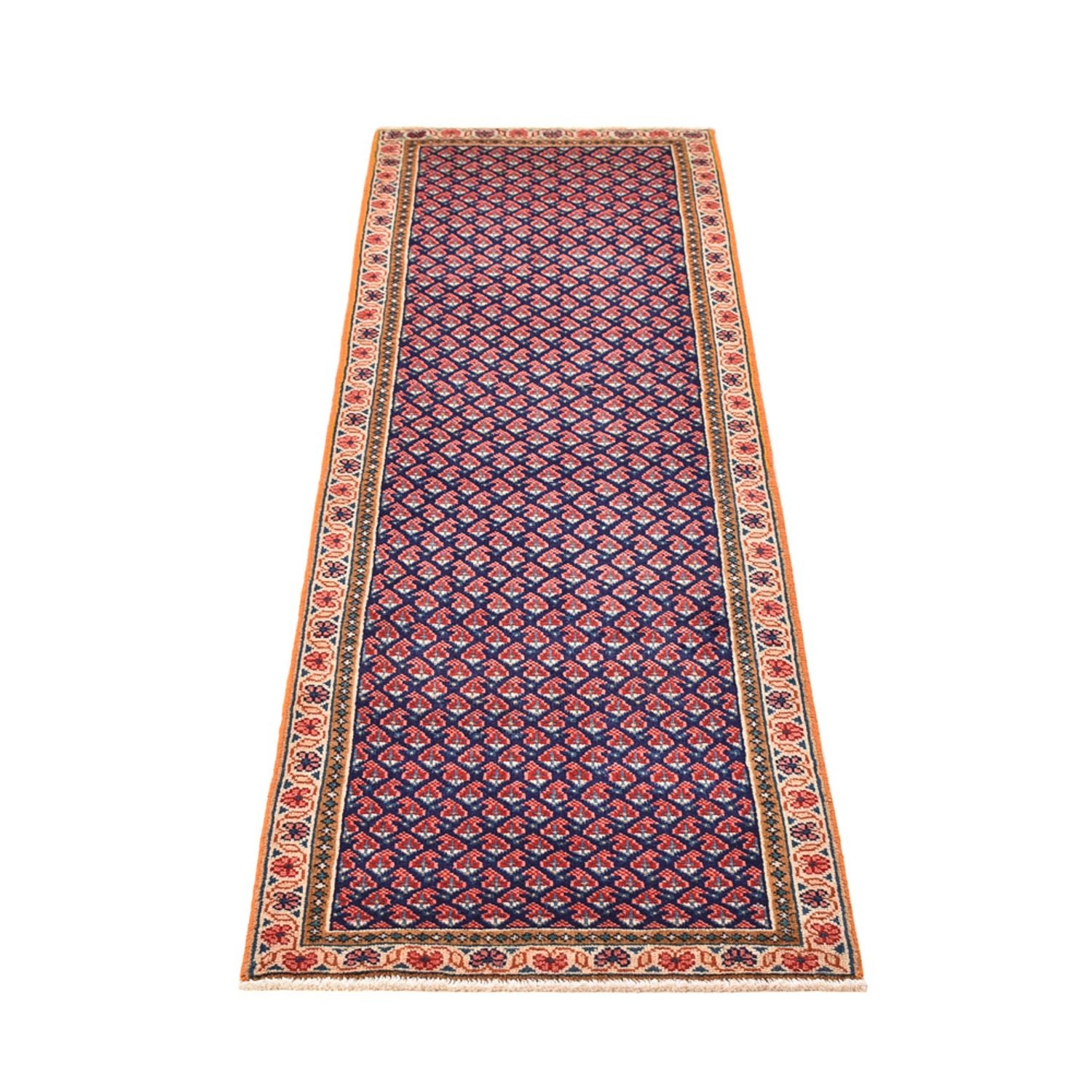 Alfombra de pasillo Alfombra persa - Mir - 202 x 60 cm - terracota