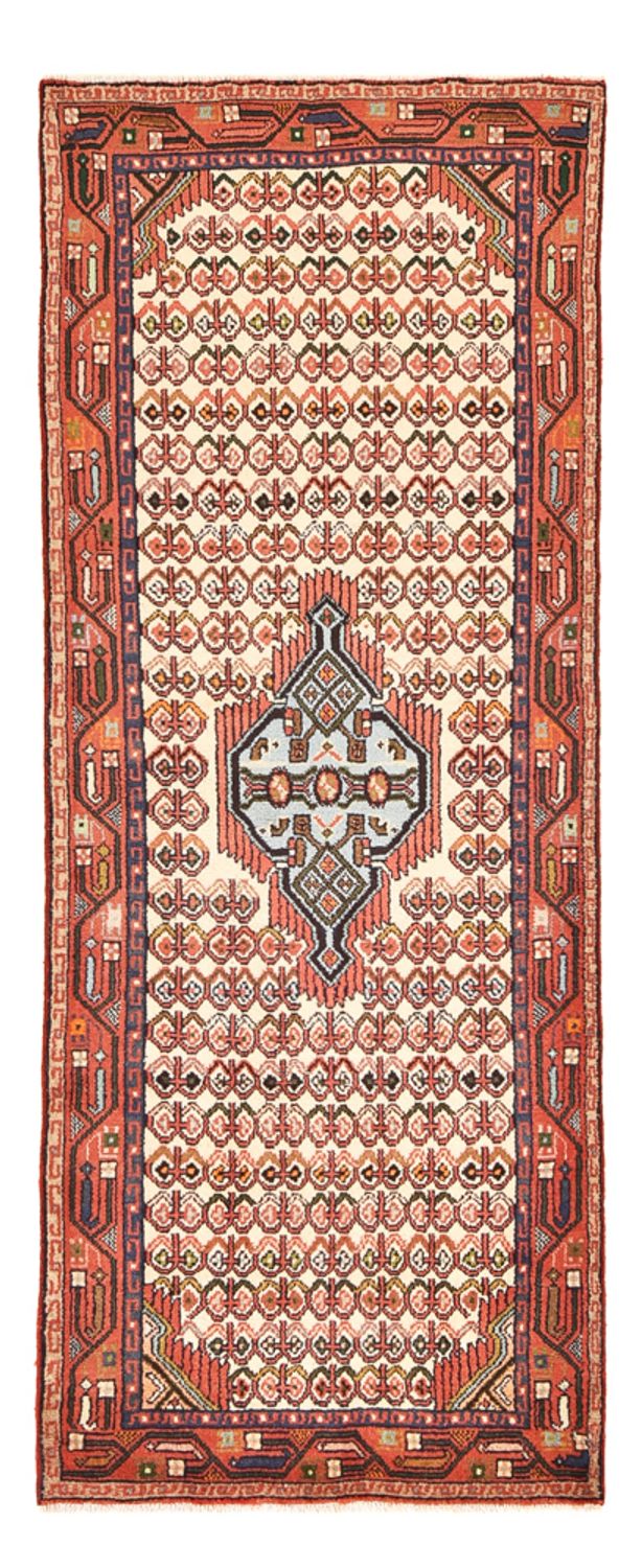 Alfombra de pasillo Alfombra persa - Nómada - 205 x 80 cm - rojo claro