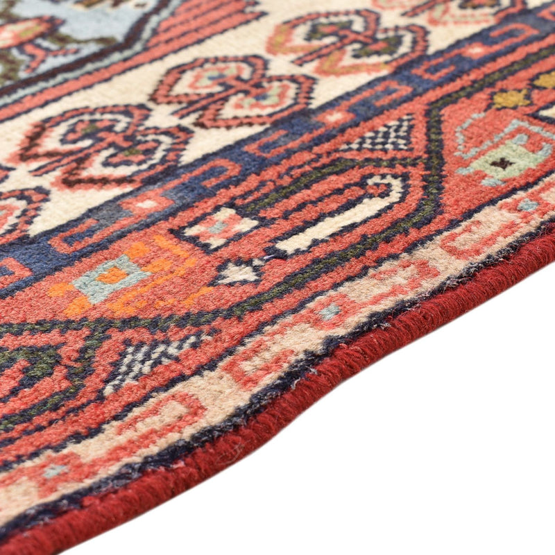 Alfombra de pasillo Alfombra persa - Nómada - 205 x 80 cm - rojo claro