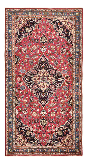 Alfombra de pasillo Alfombra persa - Clásica - 198 x 107 cm - rojo claro