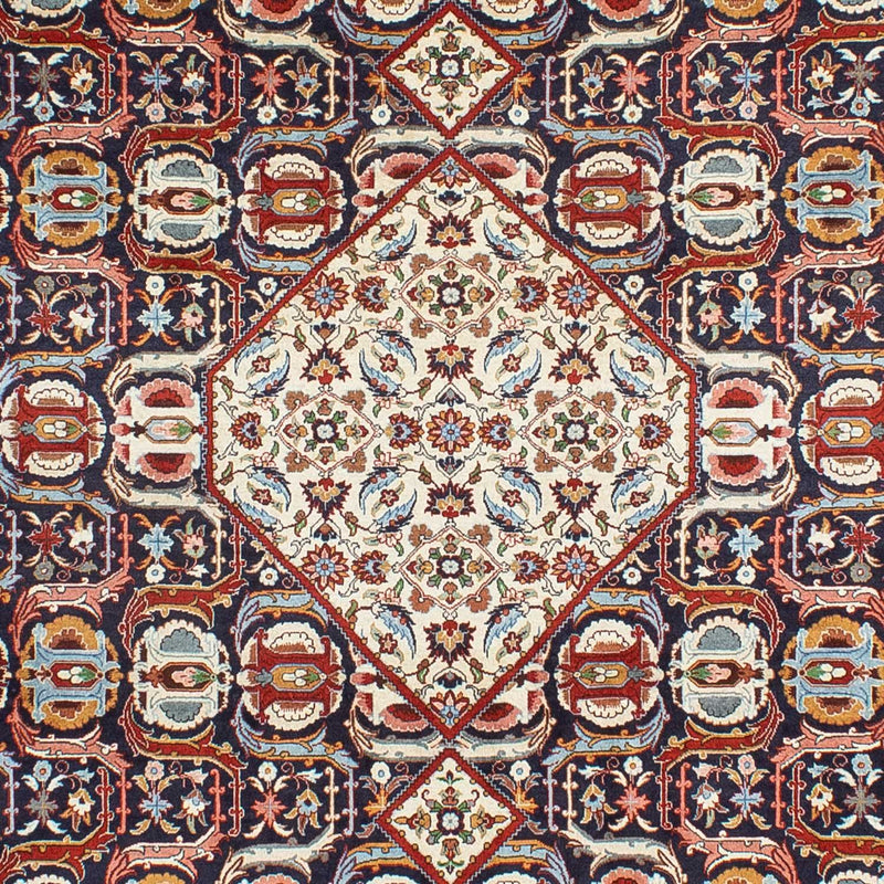 Alfombra persa - Real - 317 x 212 cm - azul oscuro